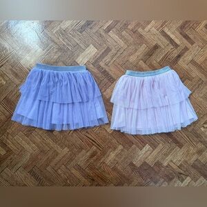 Joe Fresh Purple and Pink Mini Skirt Duo